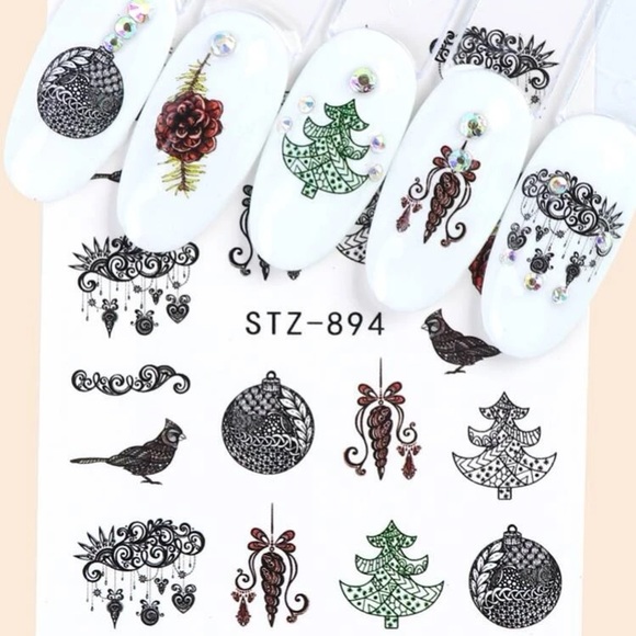 Nail Art Stickers Christmas & More - Picture 3 of 5